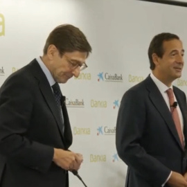 El grupo de la fusión Caixabank-Bankia prevé ahorrar 770 millones anuales
