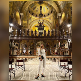 Chiara Ferragni comparte una foto de su visita a Venecia