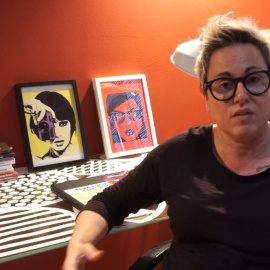 Sonia Vivas nos da la bienvenida a la República Feminista de su casa