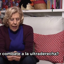 Manuela Carmena: “La extrema derecha se basa en una alteración de la realidad social para generar el miedo”