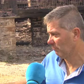 El incendio originado en Vizcaya, bajo control