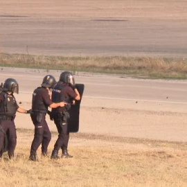 Éxito del gran simulacro de emergencias en Cuatro Vientos con secuestros y explosiones