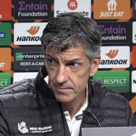 Imanol Alguacil dedica el pase en la Europa League a un aficionado fallecido