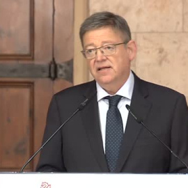 Ximo Puig, exultante ante la "noticia histórica" de la gigafactoría de Volkswagen en Sagunto