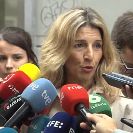 Yolanda Díaz: "En Sumar cabe todo el mundo, no le pedimos el carné a nadie"