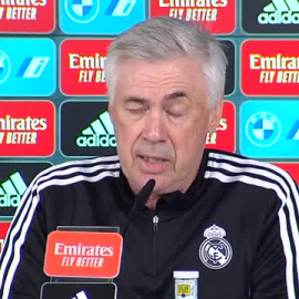 Ancelotti defiende a Vinicius: "Parece que es un provocador pero es el jugador que más falta recibe"