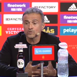 Luis Enrique: "Me ha quedado una lista macanuda"