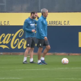 El Villarreal ultima detalles de cara al partido de Copa de mañana ante el Santa Amalia pacense