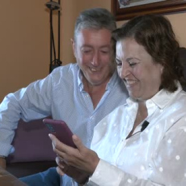 Justa, una año en el hospital sin perder la sonrisa