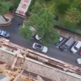 La policía local de Alcorcón dispara al coche de dos ladrones