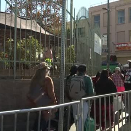 Las colas del hambre en Acción de Gracias 