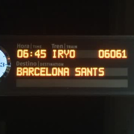 Iryo, la nueva compañía privada de alta velocidad, estrena su primer viaje comercial con la ruta Madrid-Barcelona