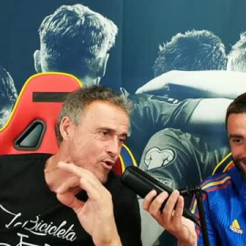 Luis Enrique: "Si Ferran Torres marca gol y hace el gesto del chupete, lo cambio al momento y lo mando a la grada, bromas las justas"