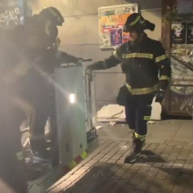 Un hombre resulta herido grave tras caerle una losa de una fachada en el barrio de Malasaña, en Madrid