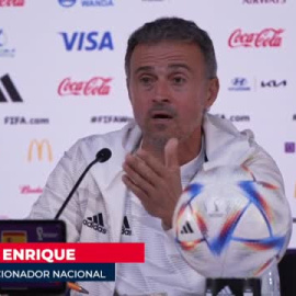 Luis Enrique: "Estoy encantando de debutar como seleccionador en un Mundial y con ganas de dar una alegría"