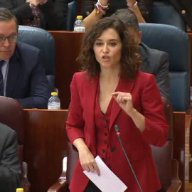 Ayuso cuestiona en la Asamblea de Madrid el testimonio de la médica agredida el pasado domingo