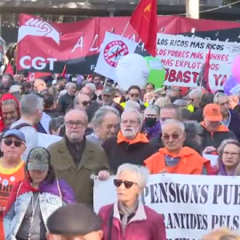 Miles de personas se manifiestan en defensa de los servicios públicos