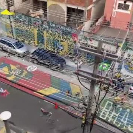 Los brasileños, con su mejor ánimo ante el arranque de la Copa del Mundo