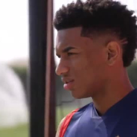 Balde ya se entrena con la selección y promete dar guerra en Catar