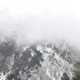 El frío y la nieve entran con fuerza en el norte de la península