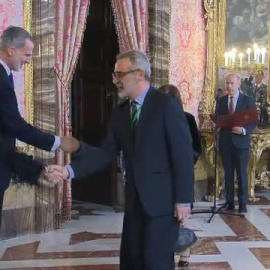 Los reyes reciben en Madrid a los participantes en la 68ª Asamblea Parlamentaria de la OTAN
