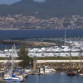  Atasco de vehículos en Vigo con destino Europeo