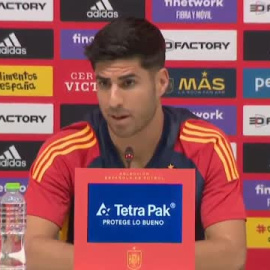 Marco Asensio: "El mundial está muy reñido, el fútbol cada vez está cada vez más igualado"