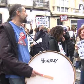 Trabajadores de Inditex inician una huelga de dos días en A Coruña