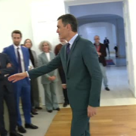 Sánchez recibe en Moncloa a los nuevos astronautas españoles de la Agencia Espacial Europea (ESA)