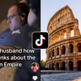La tendencia más inesperada de TikTok  durante este año ha sido el Imperio romano. Foto: TikTok