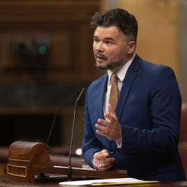 Gabriel Rufián en el Congreso el pasado 17 de julio de 2024- Eduardo Parra / Europa Press