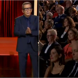 Berto y Buenafuente durante el Festival de Cine de San Sebastián.