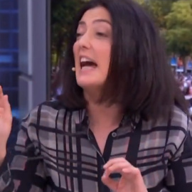 La columnista Rosa Belmonte no sale de su asombro.