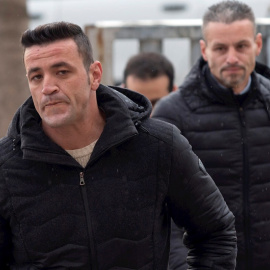 21/01/2020.- El dueño de la finca de Totalán, David Serrano, al juicio por el fallecimiento del pequeño Julen, que perdió la vida en la localidad de Totalán tras caer por un pozo de más de cien metros de profundidad. EFE/Daniel Pérez