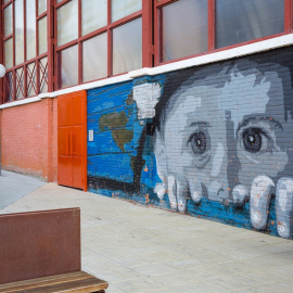 GRAF4390. LABASTIDA (ÁLAVA), 09/03/2020.- El Gobierno Vasco ha decretado este lunes el cierre de los dos colegios de Labastida, localidad situada en la Rioja alavesa, como medida de prevención para evitar el contagio de coronavirus, y se co