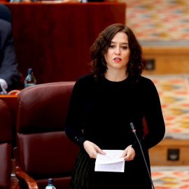 La presidenta de la Comunidad de Madrid, Isabel Díaz Ayuso. EFE/Chema Moya/Archivo
