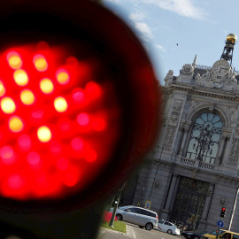28/04/2020.- Fachada de la sede del Banco de España. EFE/J.J. Guillén/Archivo