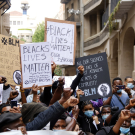 Manifestació a Lleida contra el racisme. ACN  / Anna Berga