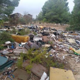 Vertedero ilegal de Picassent .