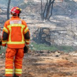 Dos muertos en un incendio en el asentamiento de migrantes de Lucena
