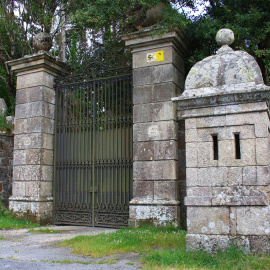 Entrada al Pazo de Meirás. - Juan Oliver