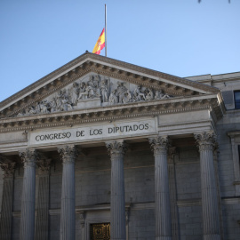 27/05/2020.- Imagen de archivo de la fachada del Congreso de los Diputados. Eduardo Parra / Europa Press