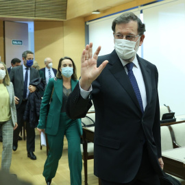 Rajoy, en la comisión de investigación sobre la operación 'Kitchen': "Preferiría estar tomando un café"