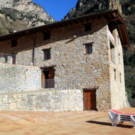Una casa rural de Cercs, al Berguedà.