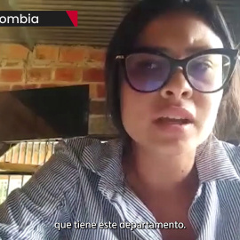 Mayerly Briceño: "¿Por qué, por el hecho de nacer aquí, tenemos que vivir condenados a la guerra?"