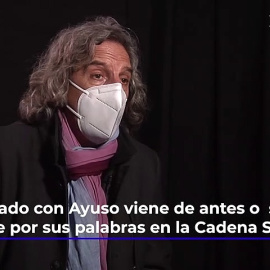Miguel Ángel Sánchez, expresidente del Colegio Oficial de Médicos de Madrid, sobre la entrevista de Ayuso en la cadena SER: "Sarta de mentiras, falsedades"