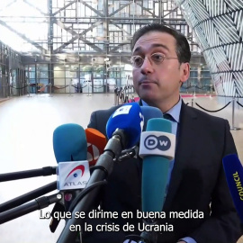 Albares, sobre la crisis en Ucrania: "Lo que se dirime es la seguridad europea"