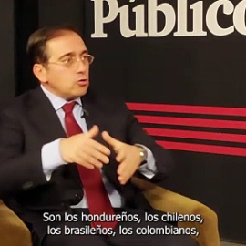 Albares: “No puedo más que felicitarme porque las fuerzas progresistas estén [ganando] en Latinoamérica”