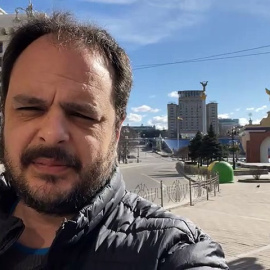 Alberto Sicilia, enviado especial a Kiev: "El combate está llegando a las calles de la ciudad y esta noche se escuchaban tiros de manera continuada"