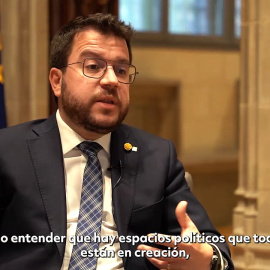 Pere Aragonès, sobre los liderazgos de JxCat